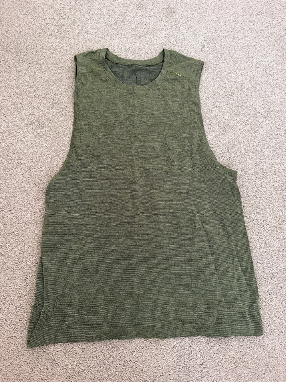 lululemon athletica Men's Muscle Tank — Olive